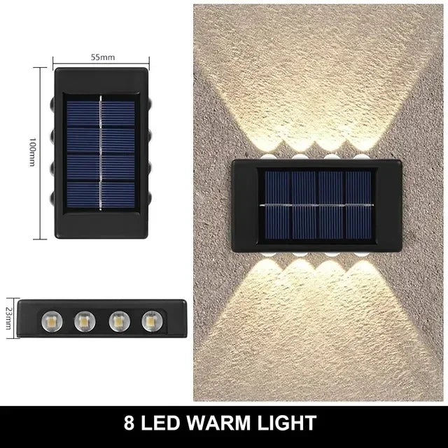 Solar Dış Mekan Duvar Lambası