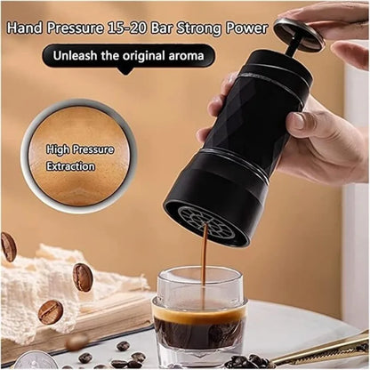 Taşınabilir Manuel Espresso Makinesi