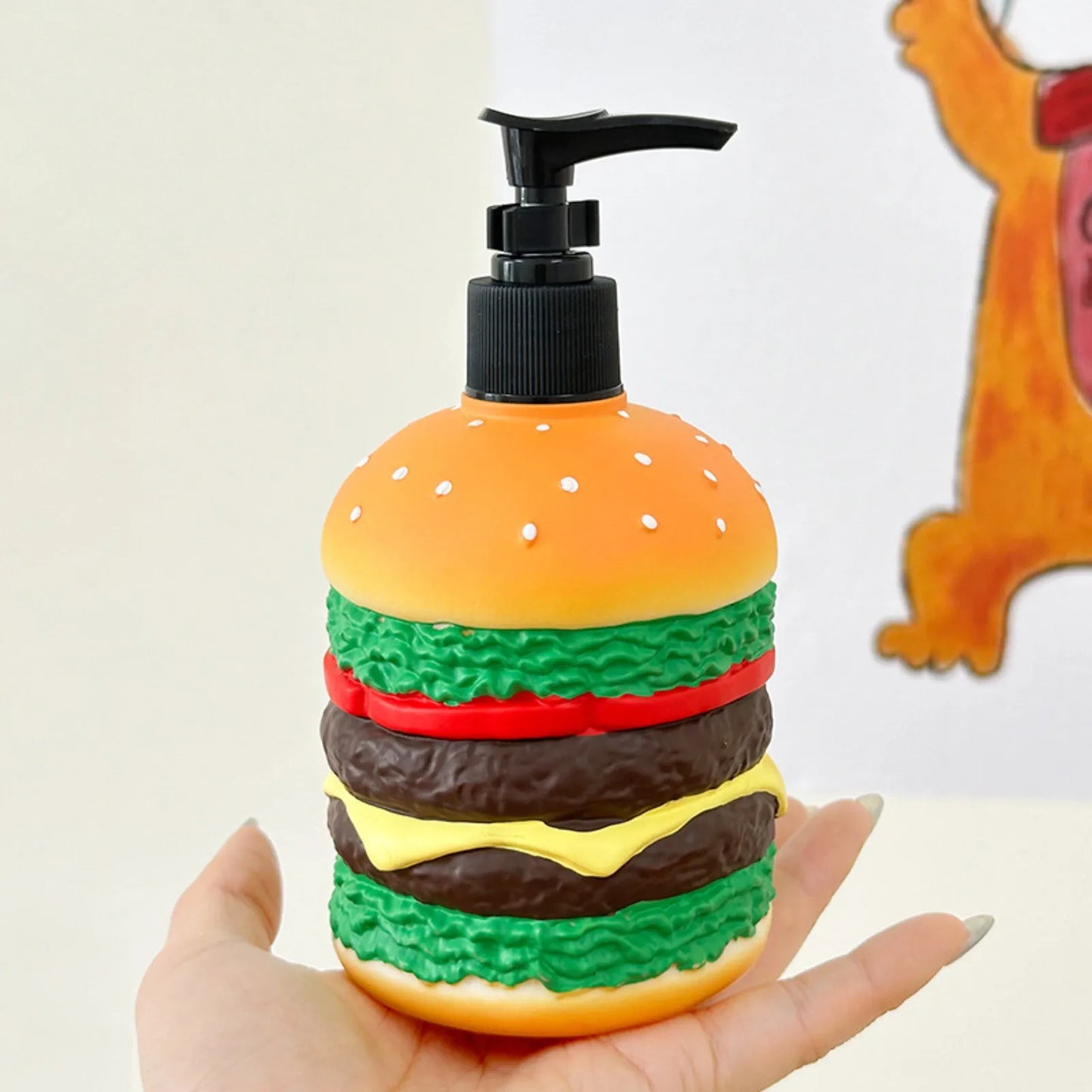 Hamburger Şekilli Sabunluk