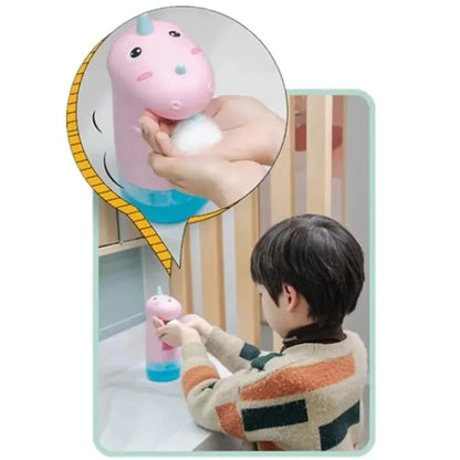 Sevimli Unicorn Otomatik Köpük Sabunluk