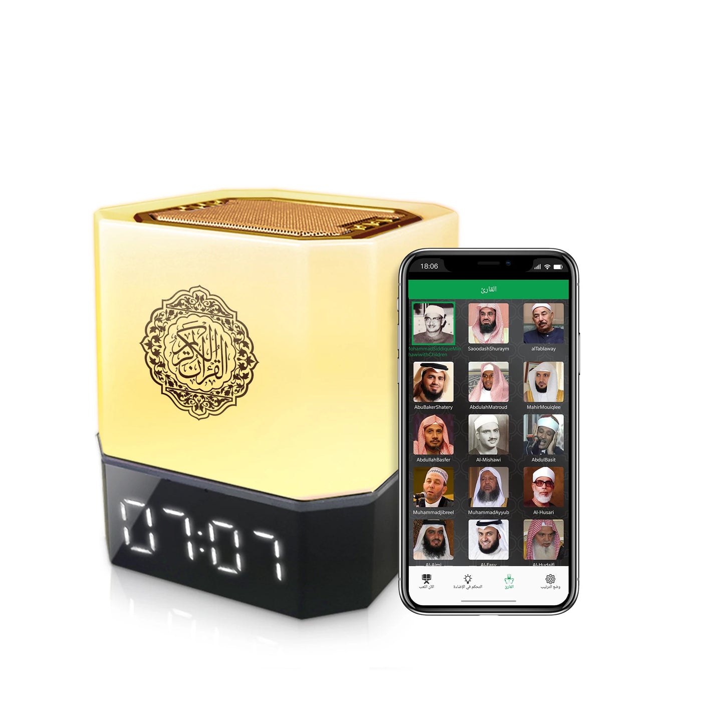 Quran Azan Saatli Bluetooth Hoparlör