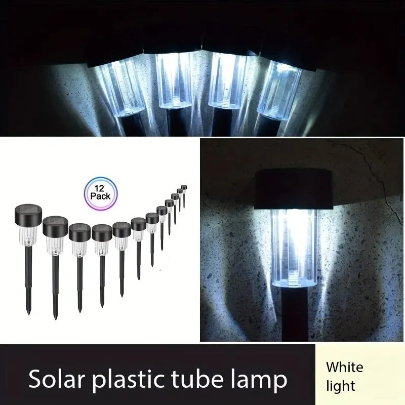 Güneş Enerjili LED Bahçe Lambası Set