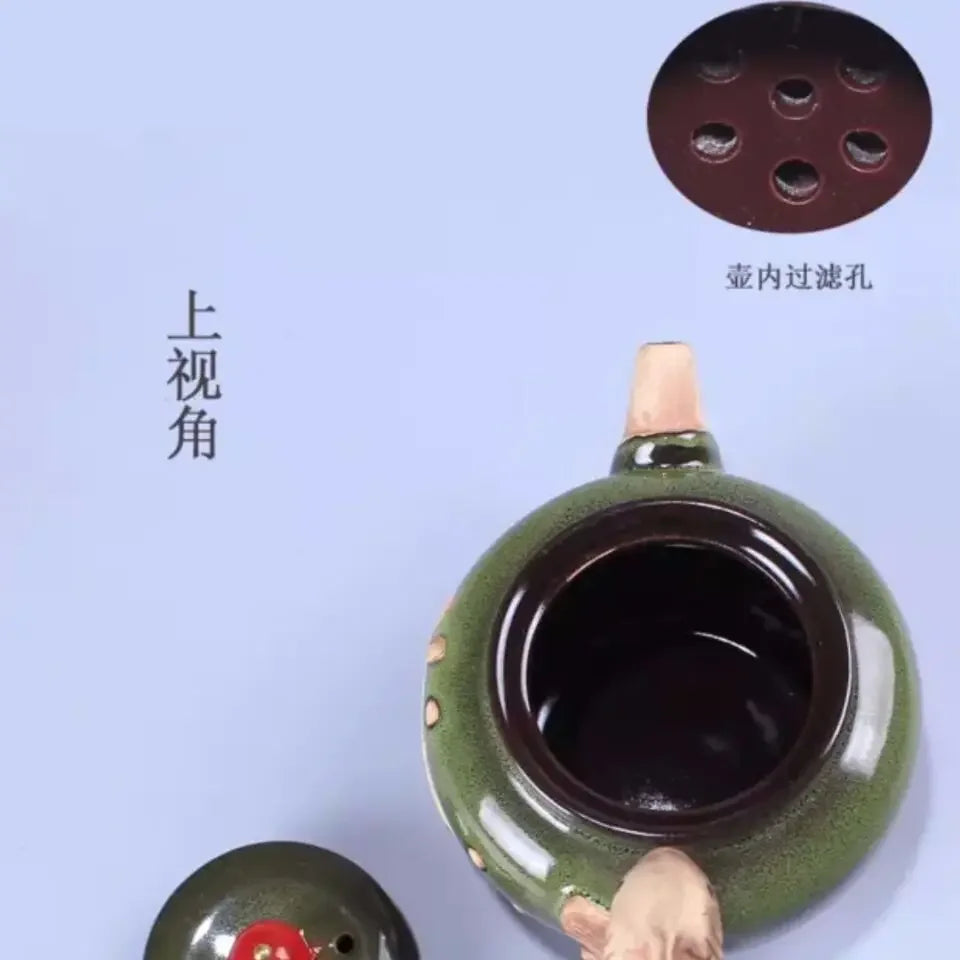 Yaobian Seramik Kung Fu Çaydanlığı