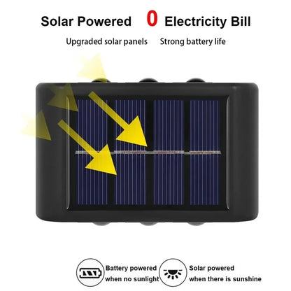 Solar Dış Mekan Duvar Lambası