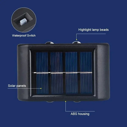 Solar Dış Mekan Duvar Lambası