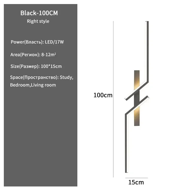 Modern LED Duvar Apliği
