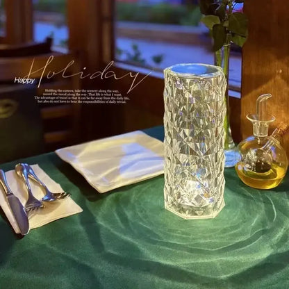 Kristal LED Masa Lambası