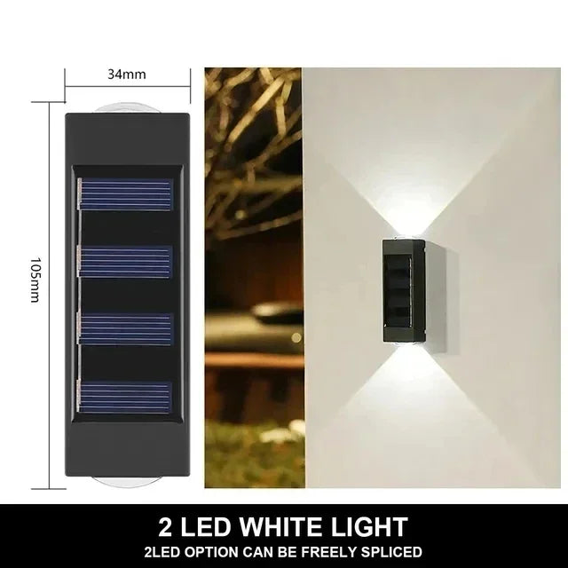 Solar Dış Mekan Duvar Lambası
