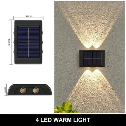 Solar Dış Mekan Duvar Lambası