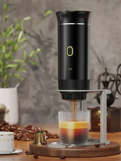 Kablosuz Taşınabilir Elektrikli Espresso Makinesi