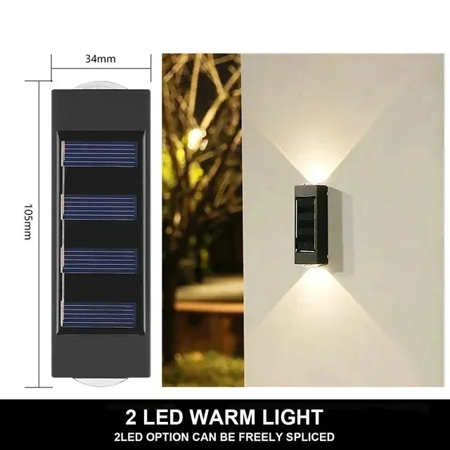 Solar Dış Mekan Duvar Lambası