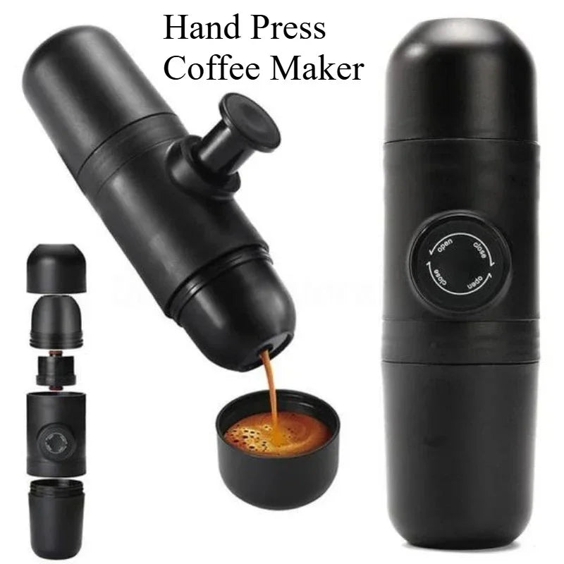140ml Taşınabilir Mini Espresso Kahve Makinesi