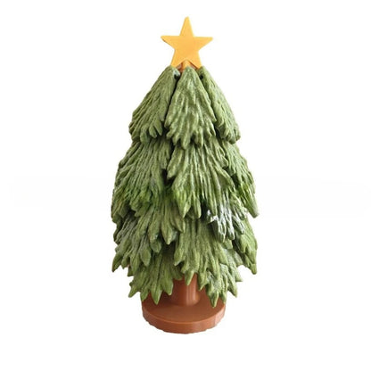 Baskılı Noel Ağacı Bardak Altlığı Seti