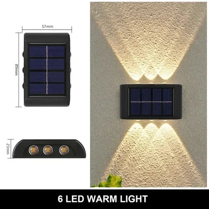 Solar Dış Mekan Duvar Lambası
