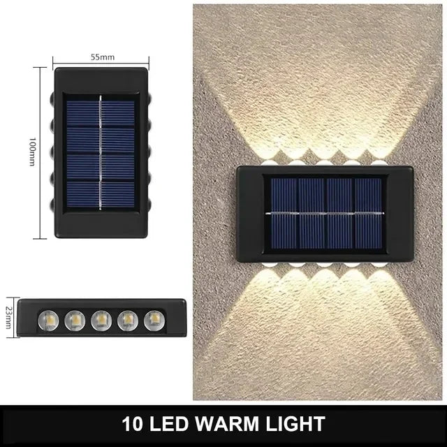 Solar Dış Mekan Duvar Lambası