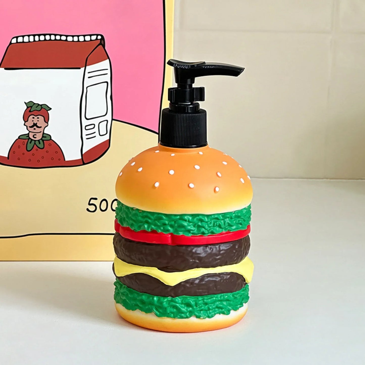 Hamburger Şekilli Sabunluk