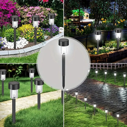 Güneş Enerjili LED Bahçe Lambası Set