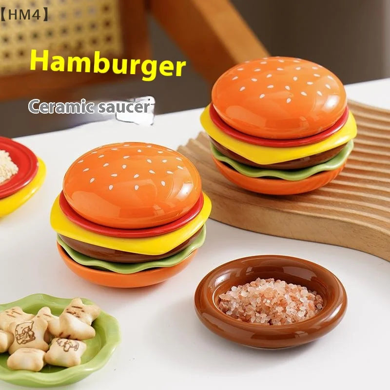 Katmanlı Hamburger Tabak Seti