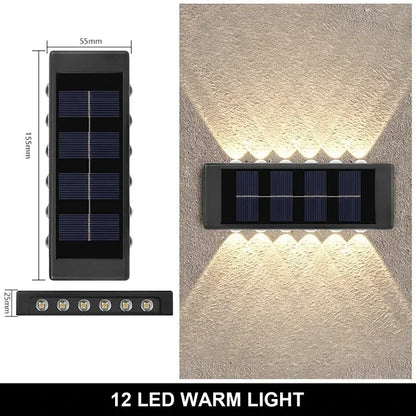 Solar Dış Mekan Duvar Lambası