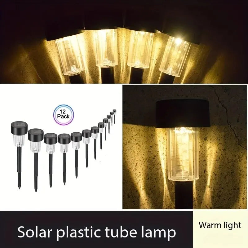 Güneş Enerjili LED Bahçe Lambası Set