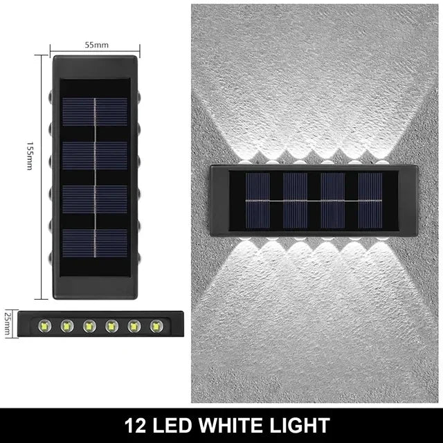Solar Dış Mekan Duvar Lambası