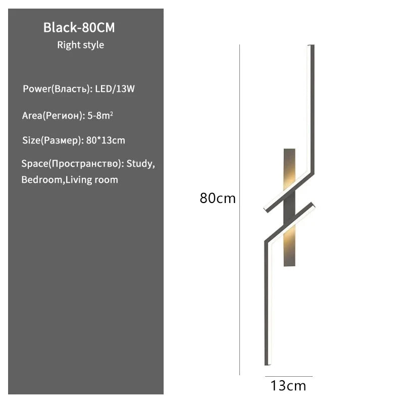 Modern LED Duvar Apliği