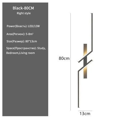 Modern LED Duvar Apliği